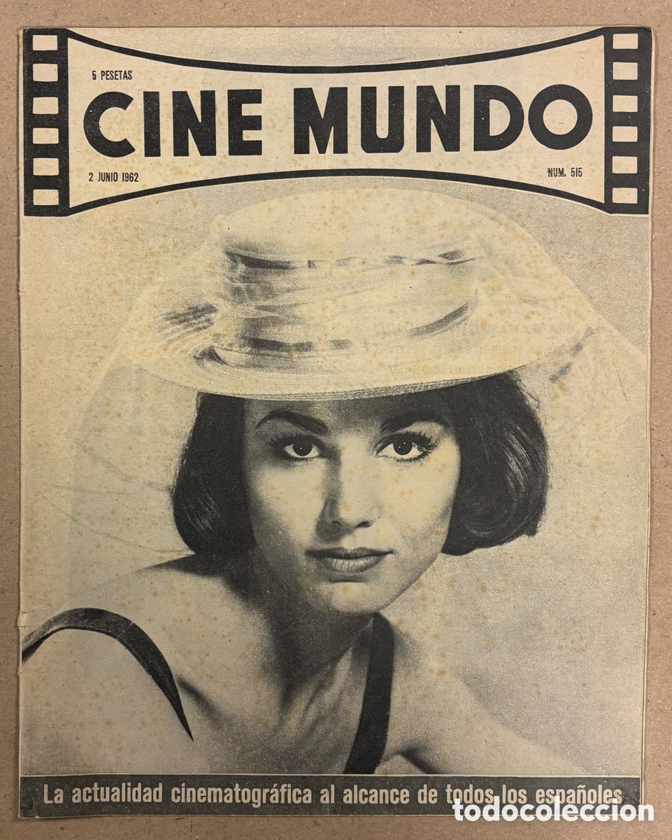 Cine: CINE MUNDO N&deg; 515 (1962). GRABIELLA PALLOTA, NATALIE WOOD, X FESTIVAL CINE SAN SEBASTI&Aacute;N,&hellip;