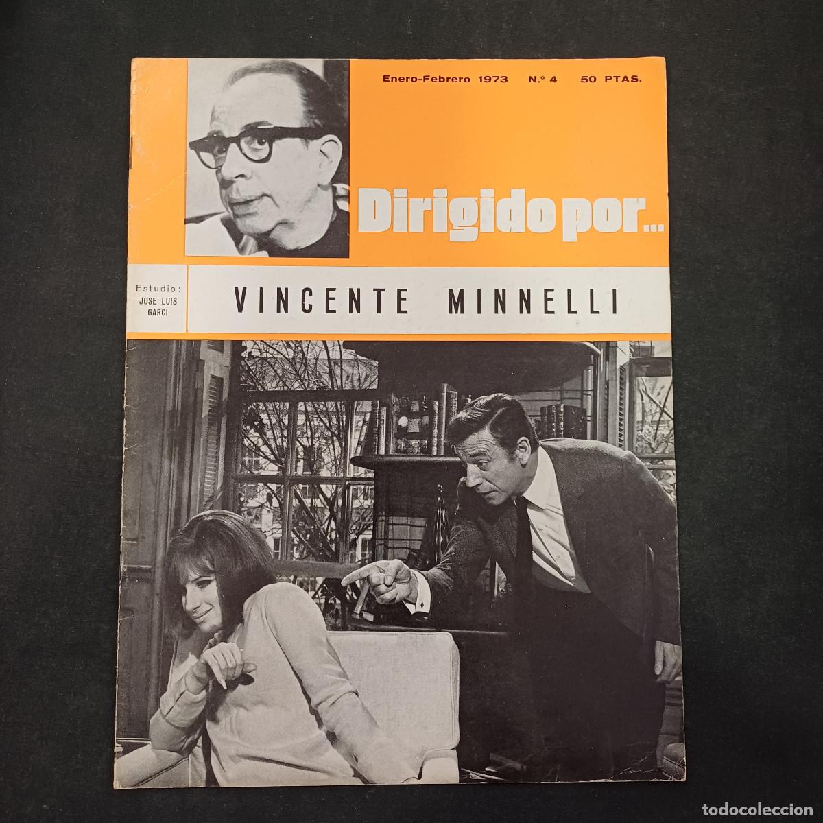 Cine: REVISTA DE CINE/DIRIGIDO POR/N&ordm; 4 VINCENTE MINNELLI.