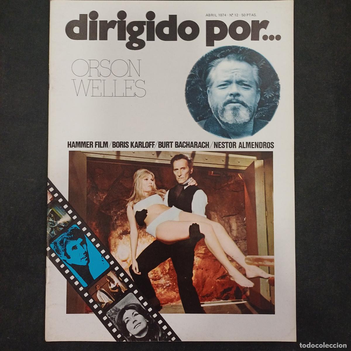 Cine: REVISTA DE CINE/DIRIGIDO POR/N&ordm; 12 ORSON WELLES.