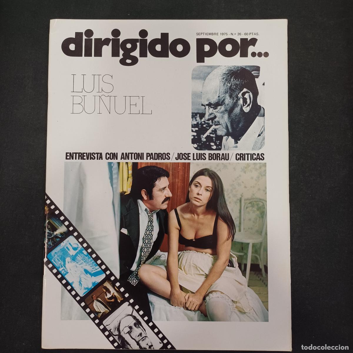Cine: REVISTA DE CINE/DIRIGIDO POR/N&ordm; 26 LUIS BU&Ntilde;UEL.