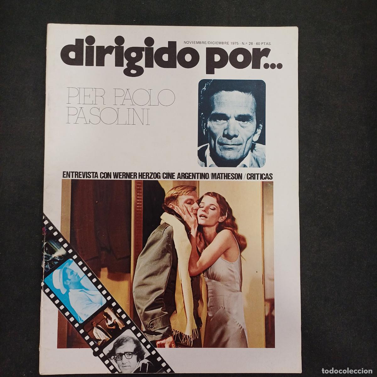 Cine: REVISTA DE CINE/DIRIGIDO POR/N&ordm; 28 PIER PAOLO PASOLINI.
