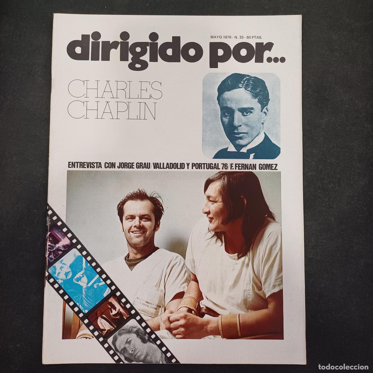 Cine: REVISTA DE CINE/DIRIGIDO POR/N&ordm; 33 CHARLES CHAPLIN.