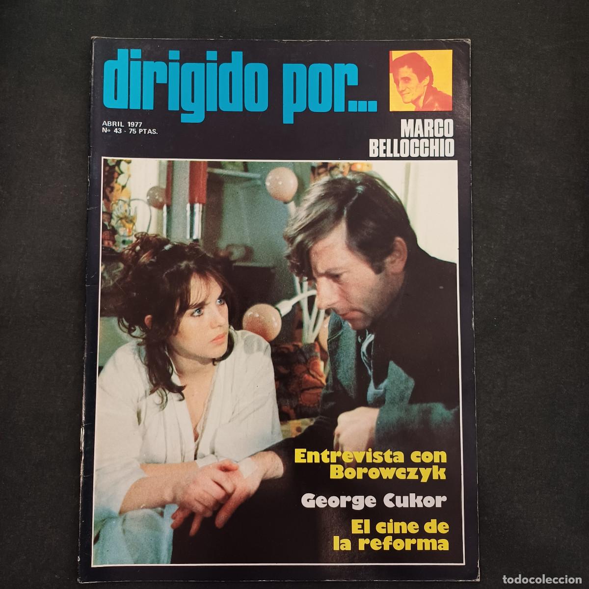 Cine: REVISTA DE CINE/DIRIGIDO POR/N&ordm; 43 MARCO BELLOCCHIO.
