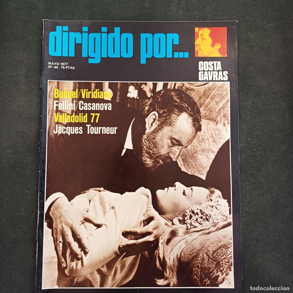 Cine: REVISTA DE CINE/DIRIGIDO POR/N&ordm; 44 COSTA GAVRAS.