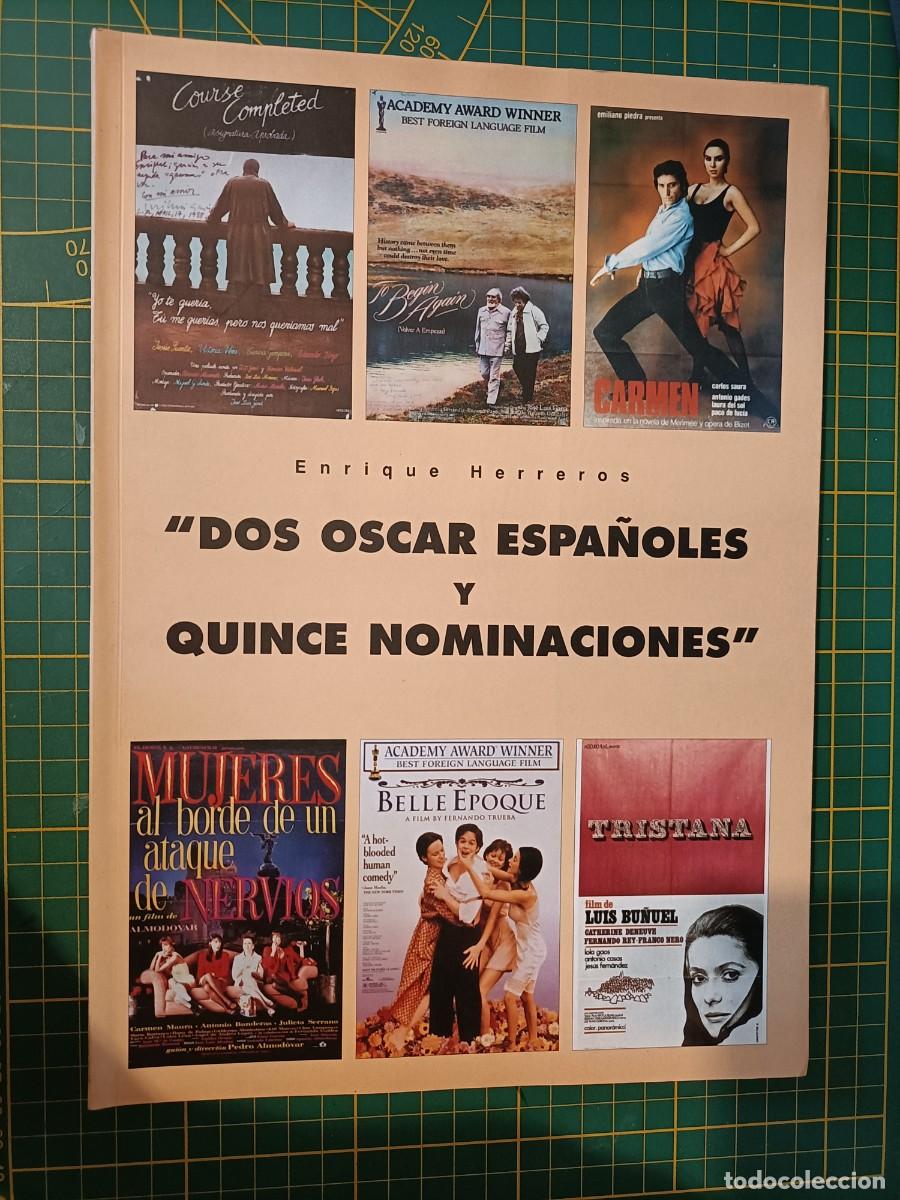 Cine: HERREROS, ENRIQUE. DOS &Oacute;SCAR ESPA&Ntilde;OLES Y QUINCE NOMINACIONES. 1994. EDICI&Oacute;N LIMITADA 1500EJ.
