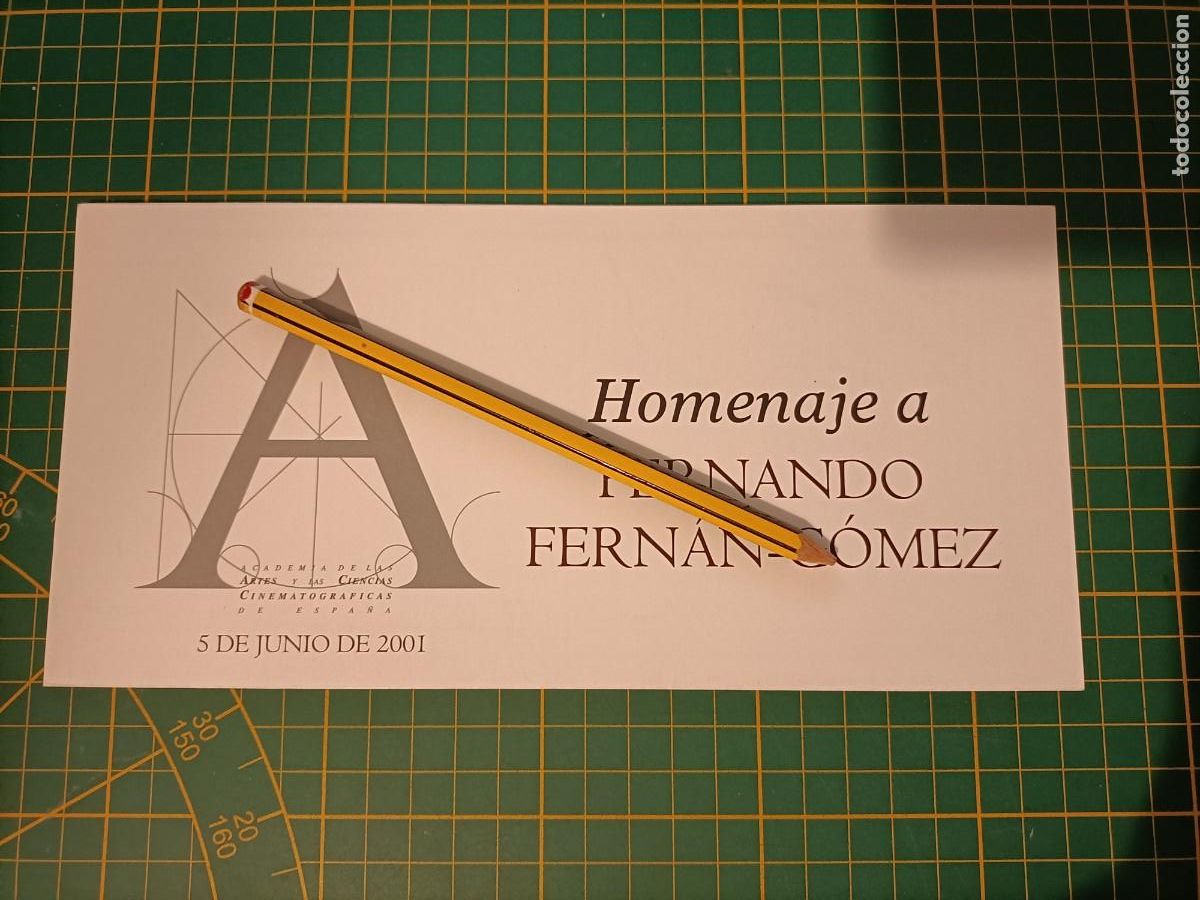 Cine: HOMENAJE A FERN&Aacute;N-G&Oacute;MEZ. ACADEMIA DE LAS ARTES Y LAS CIENCIAS. DESPLEGABLE. 2001