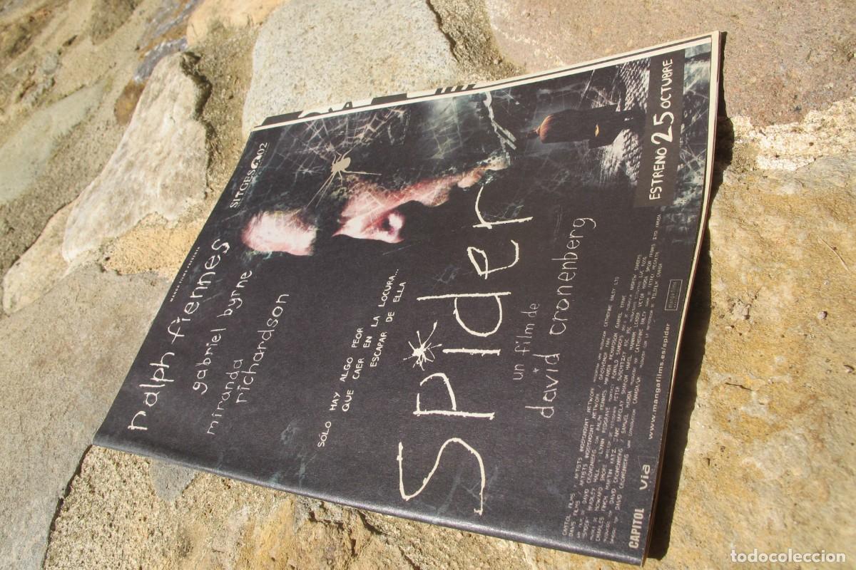 Cine: CATALOGO SITGES 2002 FESTIVAL SPIDER DAVID CRONENBERG