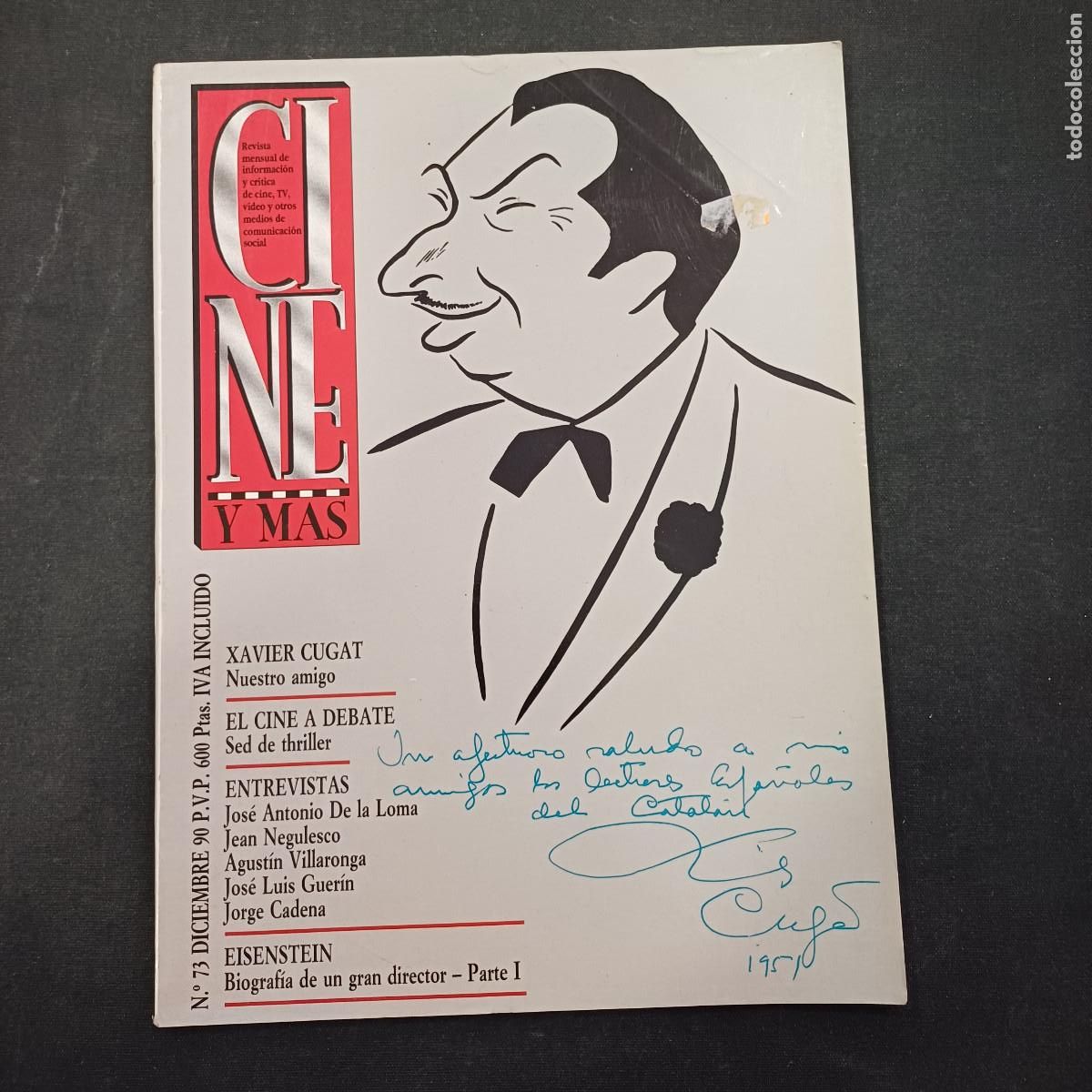 Cine: CINE Y MAS N&ordm; 73/XAVIER CUGAT.