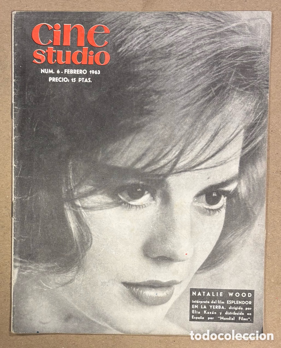 Cine: CINE ESTUDI&Oacute; N&deg; 6 (1963). NATALIE WOOD, ELIA KAZAN, ANTONIONI, HITCHCOOK, ALEC GUINESS,