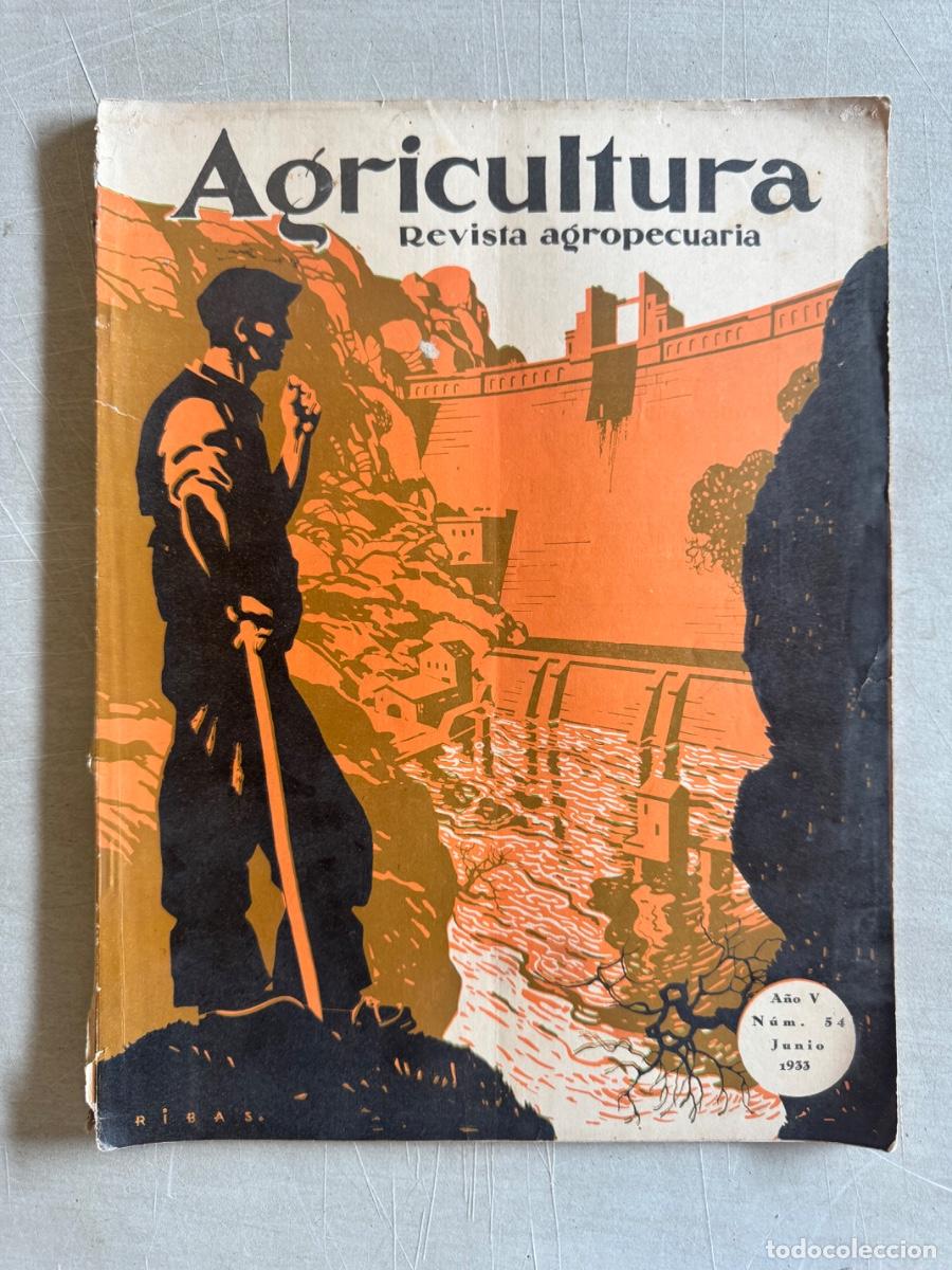Cine: Revista Agricultura, Maquinaria agricola, Molinos de viento, A&ntilde;o 1933