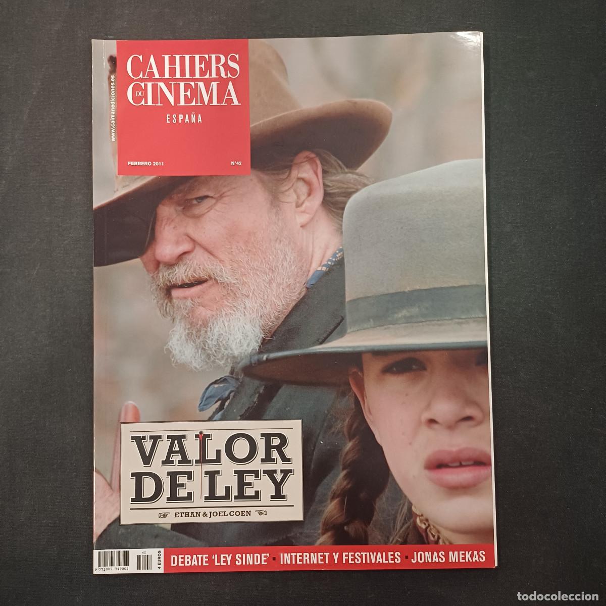 Cine: CAHIERS DU CINEMA ESPA&Ntilde;A N&ordm; 42/VALOR DE LEY.