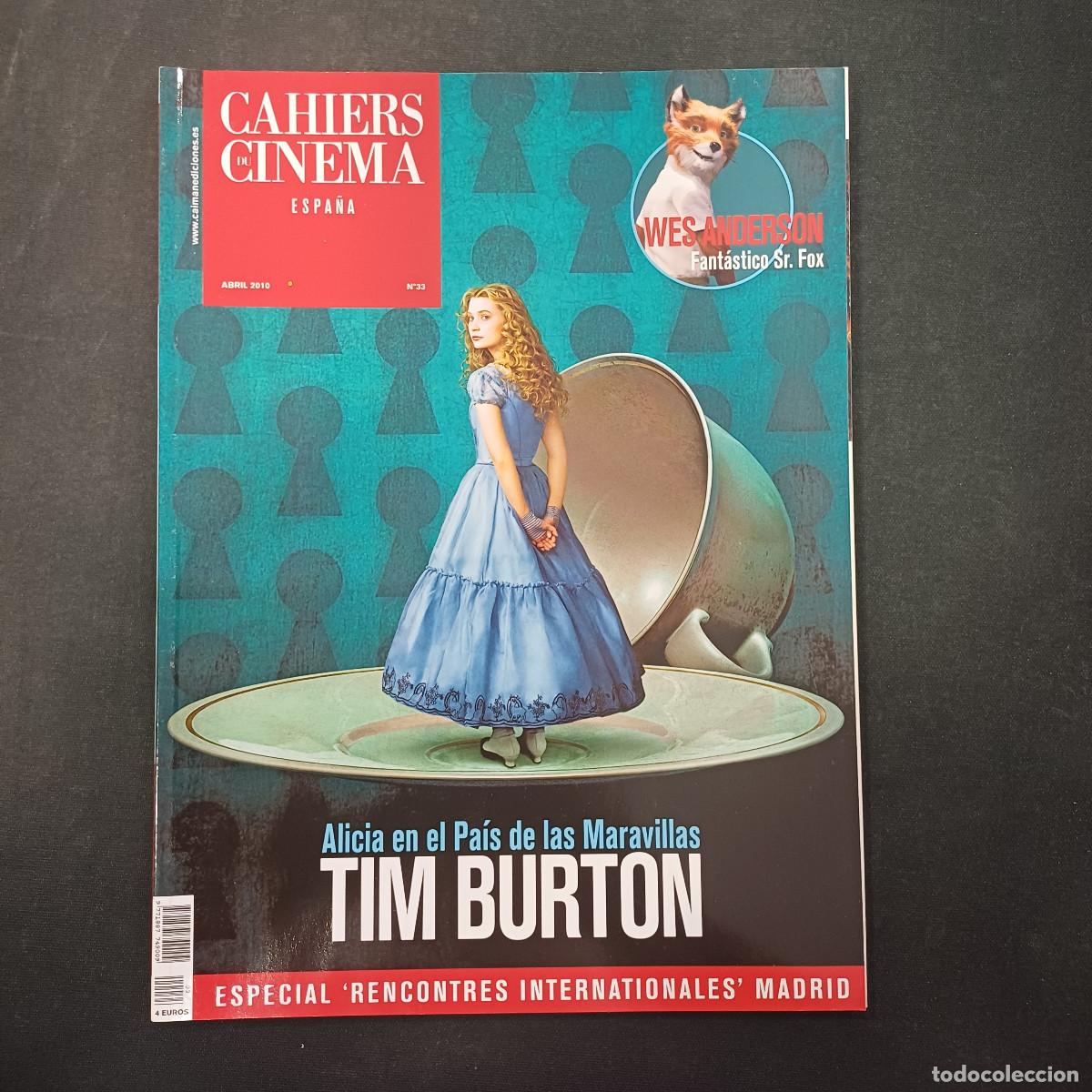 Cine: CAHIERS DU CINEMA ESPA&Ntilde;A N&ordm; 33/TIM BURTON.