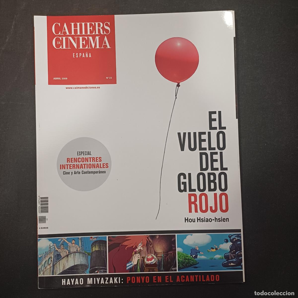 Cine: CAHIERS DU CINEMA ESPA&Ntilde;A N&ordm; 22/EL VUELO DEL GLOBO ROJO.