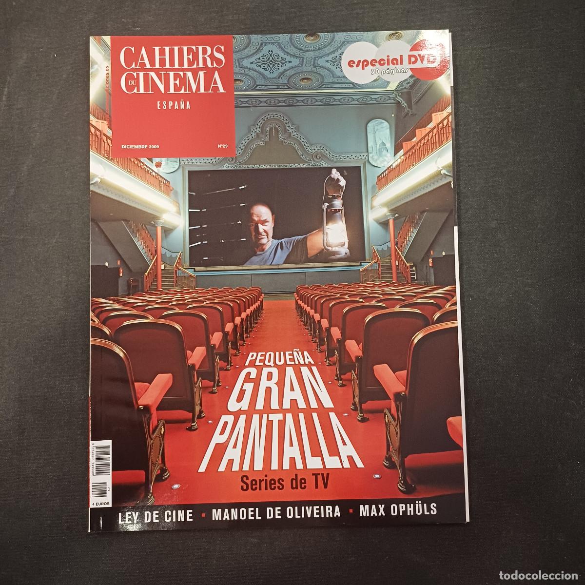 Cine: CAHIERS DU CINEMA ESPA&Ntilde;A N&ordm; 29/SERIES DE TV.