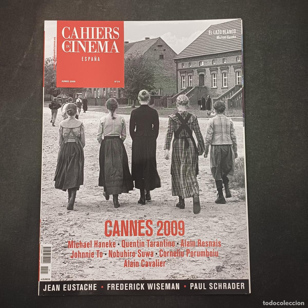 Cine: CAHIERS DU CINEMA ESPA&Ntilde;A N&ordm; 24/CANNES 2009.