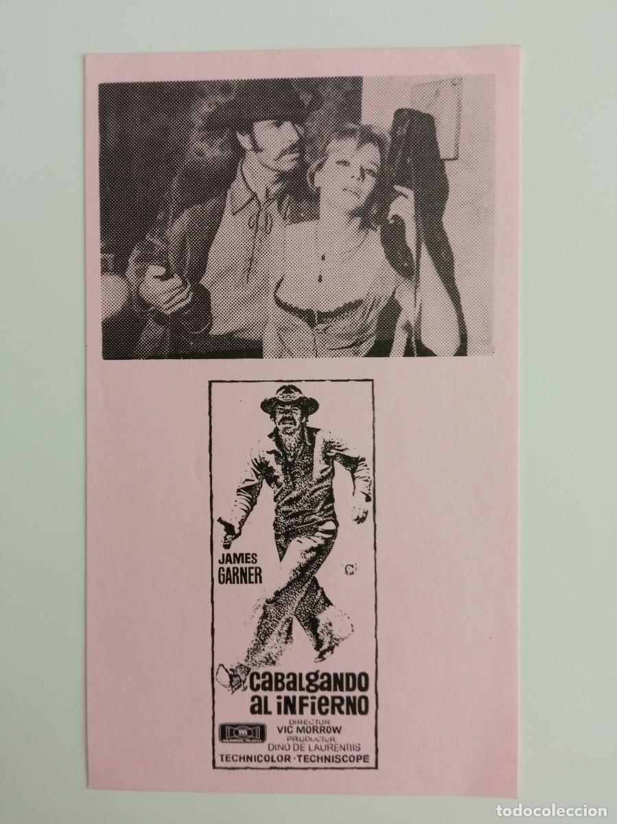 Cine: CABALGANDO AL INFIERNO, JAMES GARNER, LAURA ANTONELLI