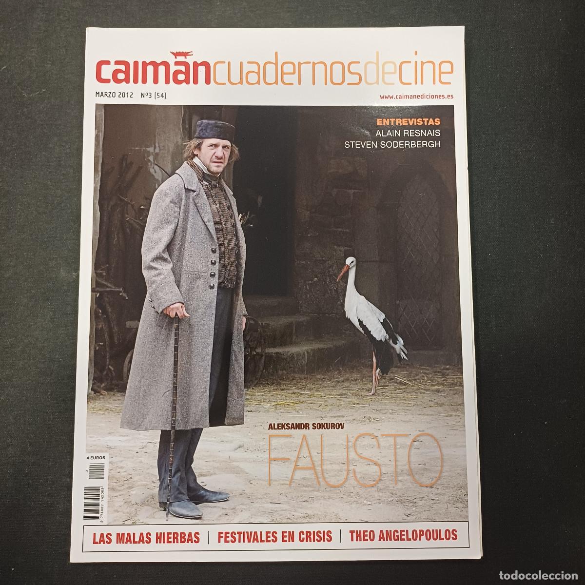 Cine: CAIMAN CUADERNOS DE CINE N&ordm; 3/ALEKSANDER SOKUROV.