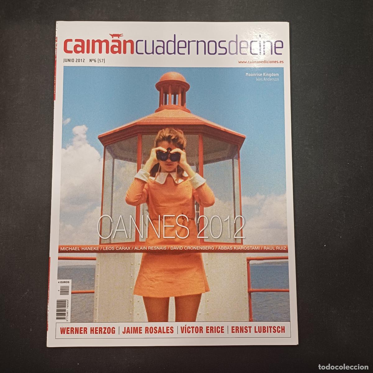 Cine: CAIMAN CUADERNOS DE CINE N&ordm; 6/CANNES 2012.