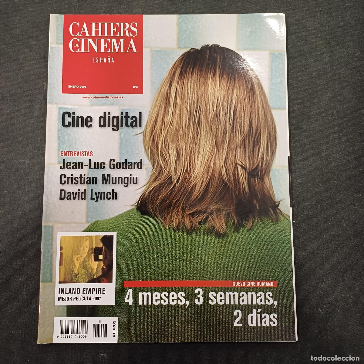 Cine: CAHIERS DU CINEMA ESPA&Ntilde;A/N&ordm;8/CINE DIGITAL.
