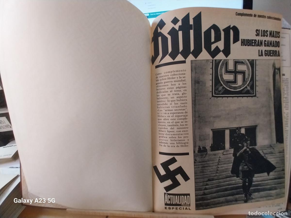 Cine: HITLER COLECCIONABLE ENCUADERNADO 114 PAG REVISTA ACTUALIDAD BE ORIGINAL