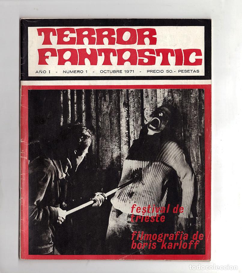 Cine: TERROR FANTASTIC 1- ED PEDRO YOLDI, GRAPA, 1971 -MBE