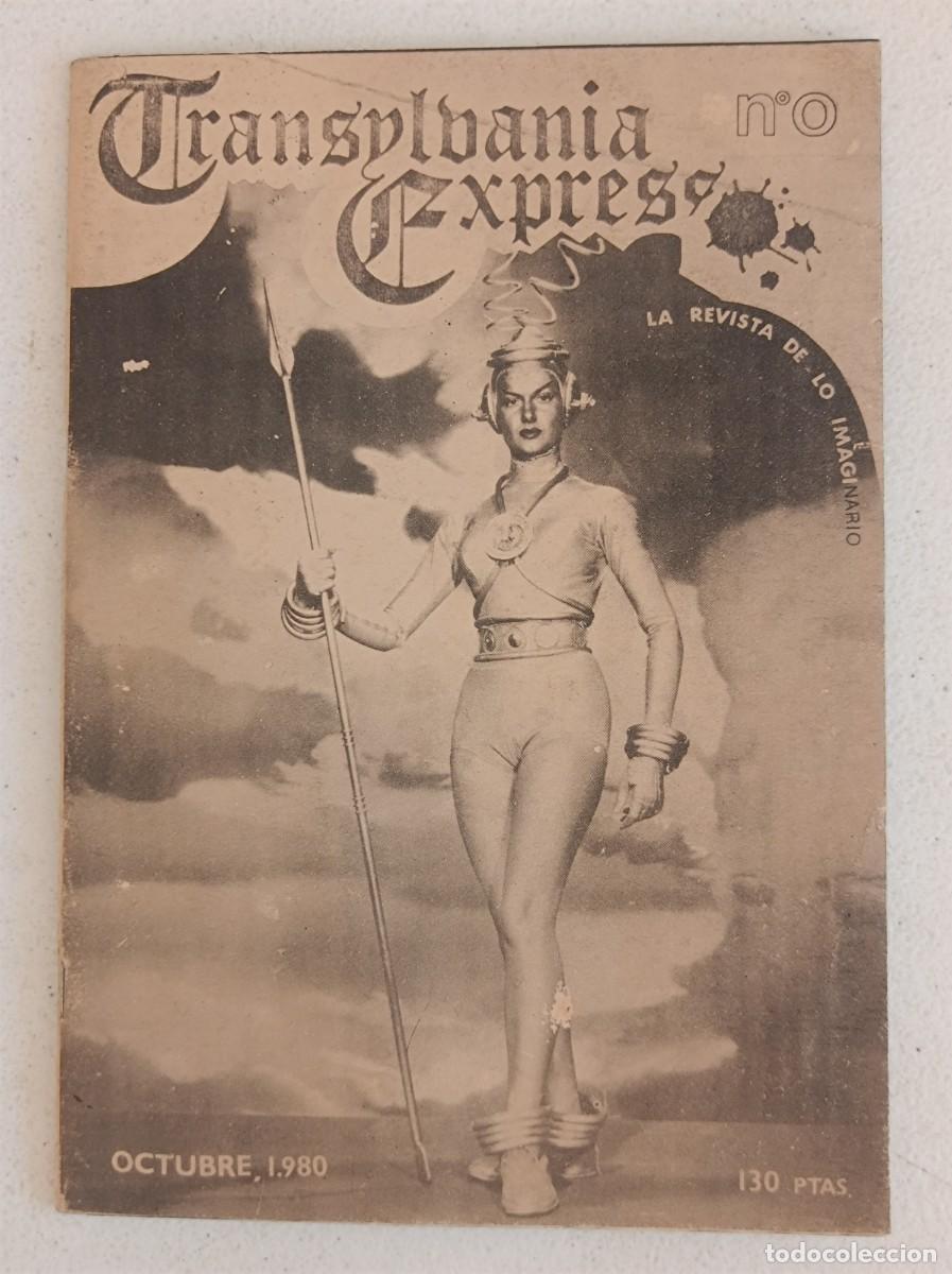 Cine: FANZINE TRANSYLBANIA EXPRESS N&ordm; 0 A&Ntilde;O 1980 LA REVISTA DE LO IMAGINARIO