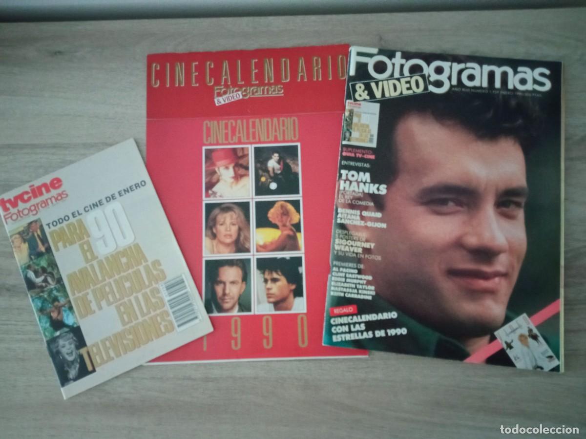 Cine: FOTOGRAMAS N&ordm; 1759, ENERO DE 1990, COMPLETO CON SUS SUPLEMENTOS
