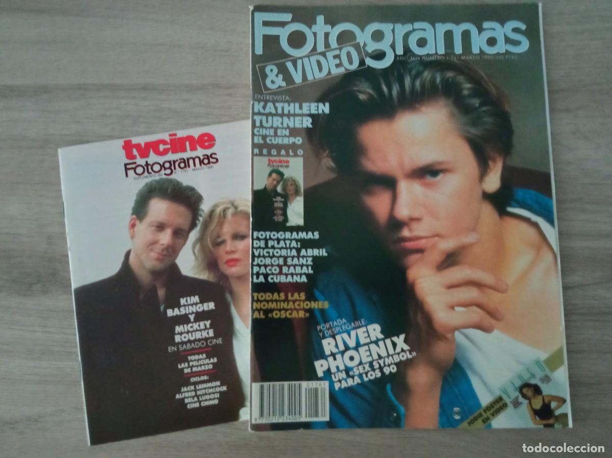 Cine: FOTOGRAMAS N&ordm; 1.791, MARZO 1990, COMPLETO CON SUPLEMENTO DE TV
