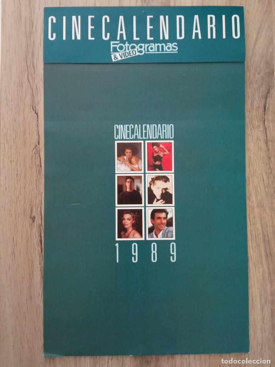 Cine: CALENDARIO DE 1989 DE FOTOGRAMAS
