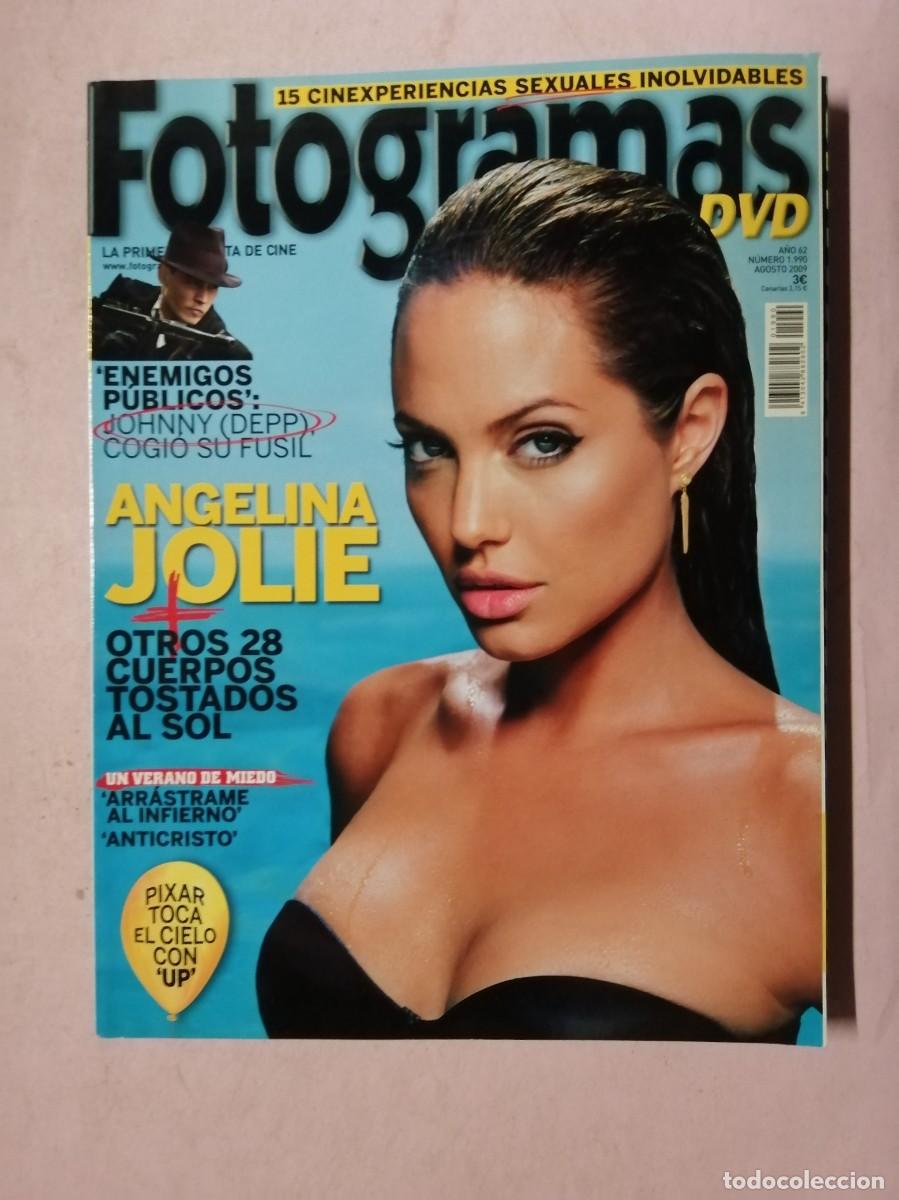 Cine: FOTOGRAMAS (NUMERO 1990) ANGELINA JOLIE - ENEMIGOS PUBLICOS - ARRASTRAME AL INFIERNO -...