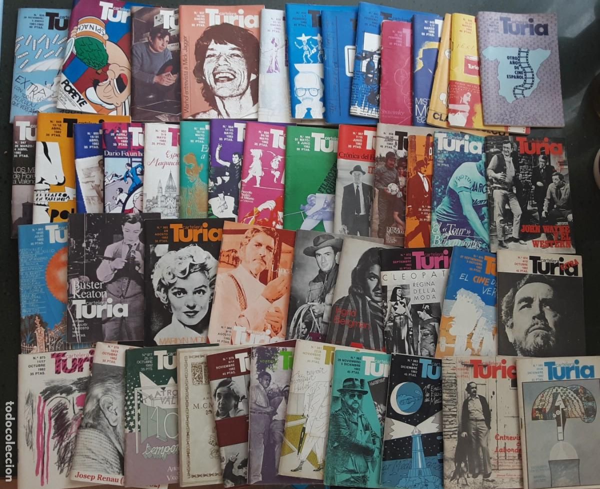 Cine: Cartelera Turia a&ntilde;o 1982 a falta de 5 n&uacute;meros