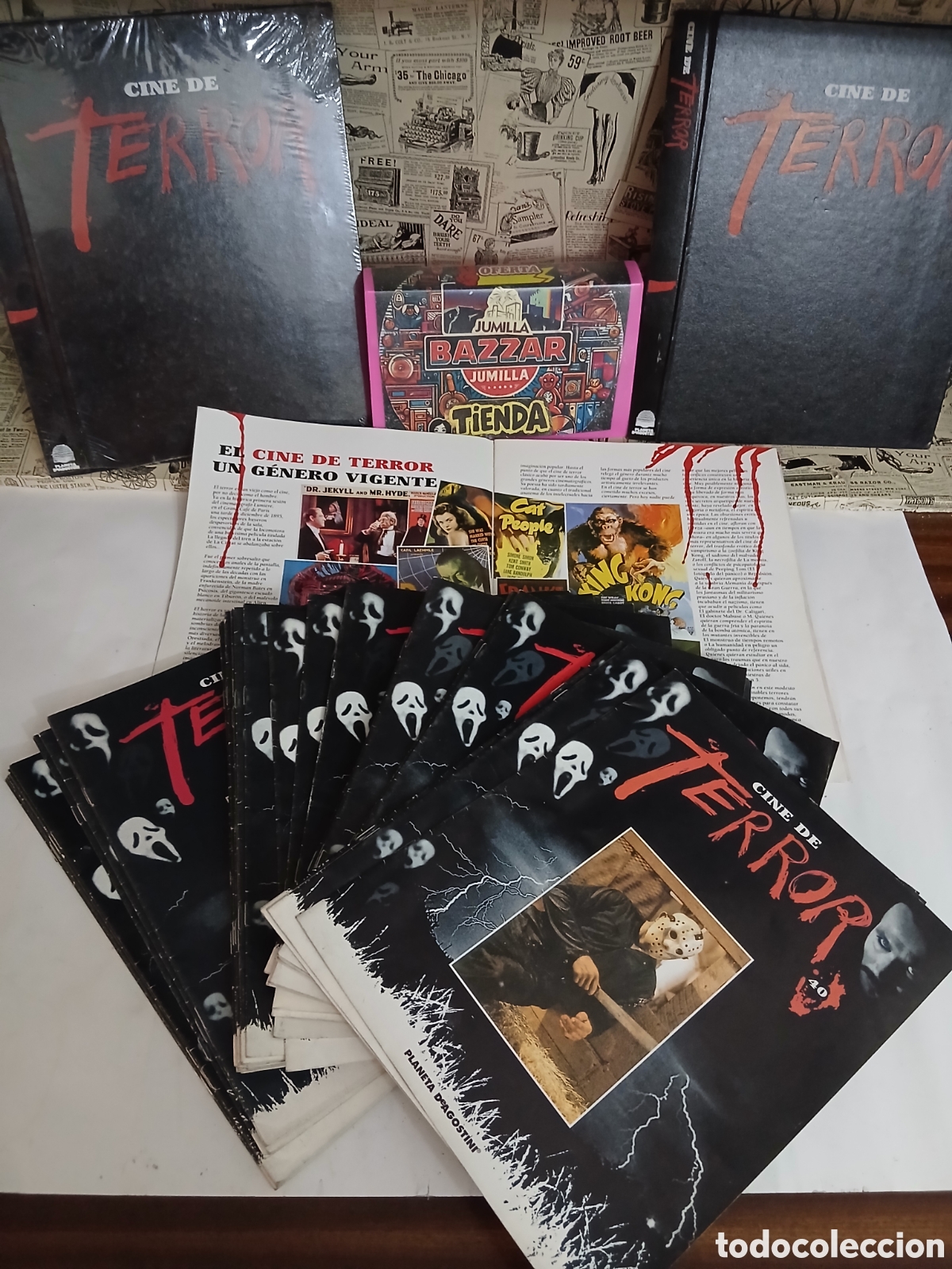 Cine: Lote fasciculos cine de terror .planeta de agostine