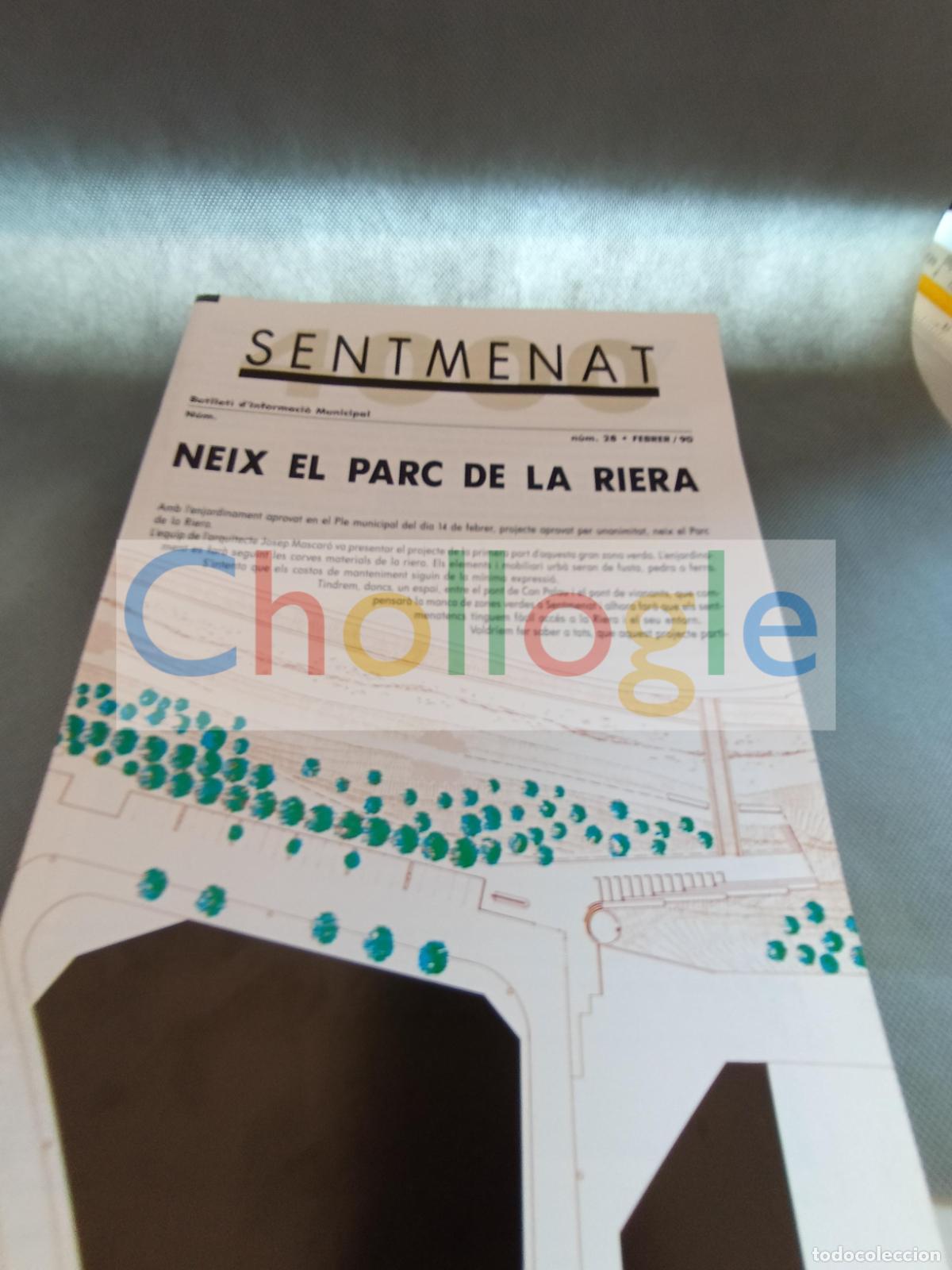 Kino: Revista Sentmenat 1990 Neix el parc de la Riera editorial Joan Guardia