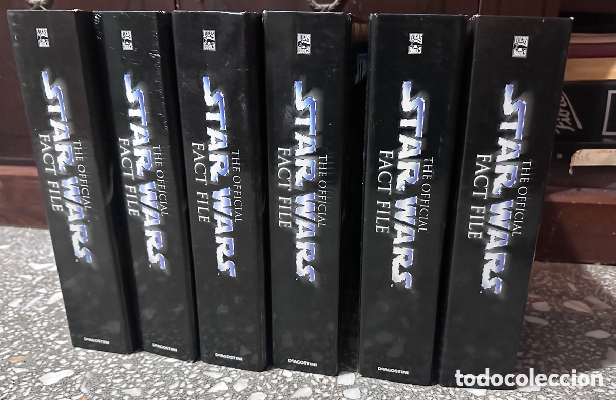 Cine: STAR WARS - THE OFFICIAL FACT FILE - COLECCI&Oacute;N 1-140 + INDEX - 6 ARCHIVADORES DEAGOSTINI