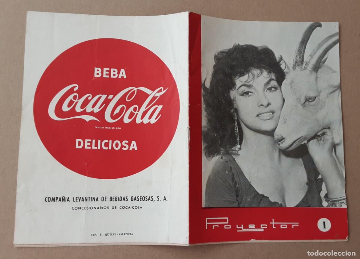 Cine: PROYECTOR, GINA LOLLOBRIGIDA EN PORTADA, N&Uacute;MERO 1.