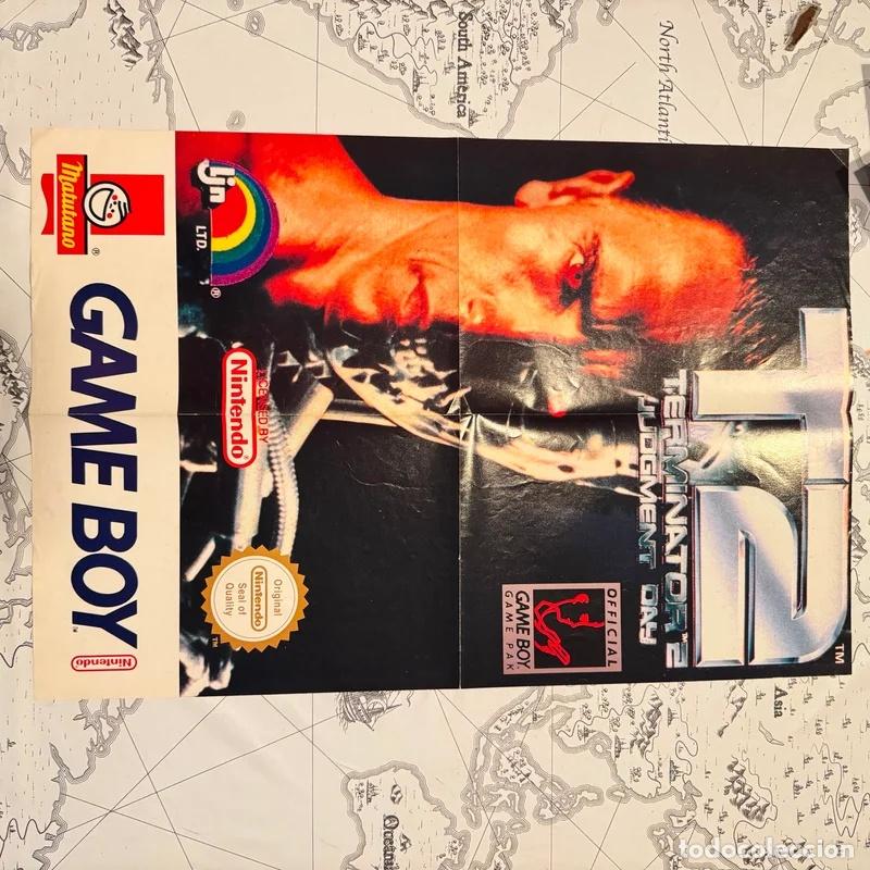 Cine: P&oacute;ster Terminator 2: Judgment Day Game Boy