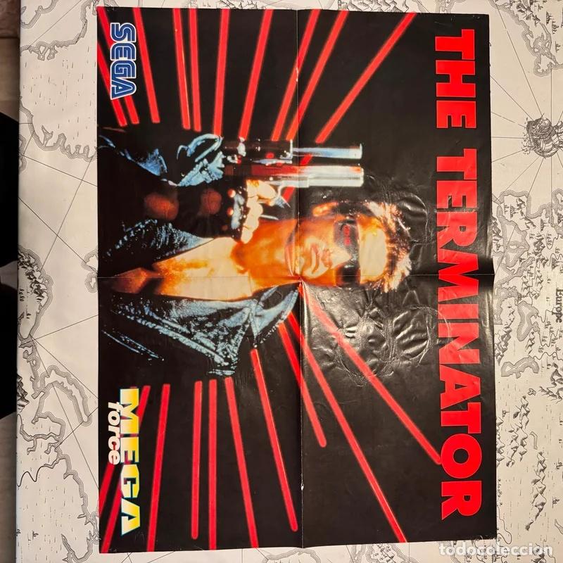 Cine: P&oacute;ster The Terminator SEGA Mega Drive