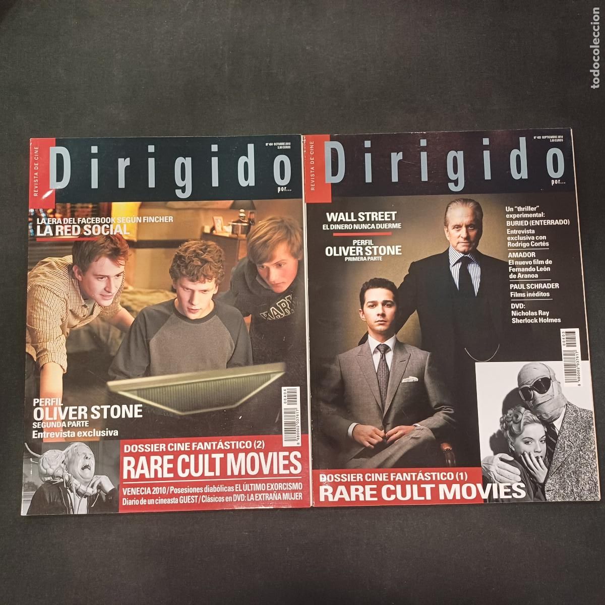 Cine: REVISTA DE CINE/DIRIGIDO POR/DOSSIER CINE FANTASTICO RARE CULT MOVIES/N&ordm; 403-404.