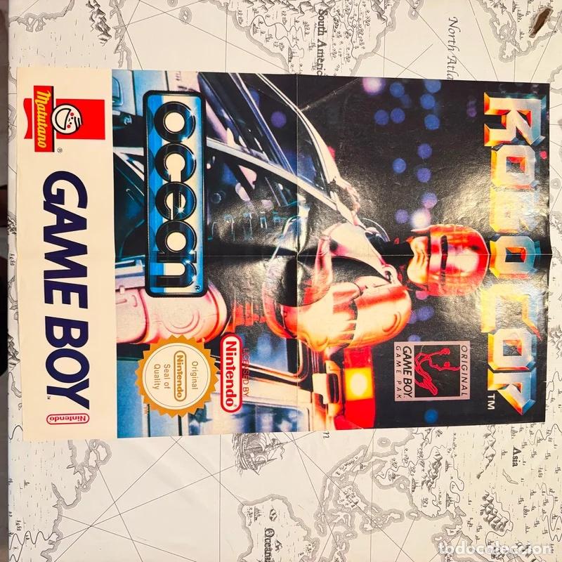 Cine: P&oacute;ster Game Boy Ocean Robocop
