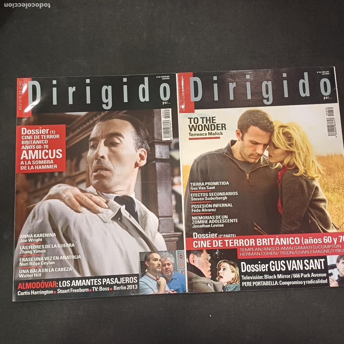 Cine: REVISTA DE CINE/DIRIGIDO POR/DOSSIER CINE DE TERROR BRITANICO A&Ntilde;OS 60/70/N&ordm; 431-432.