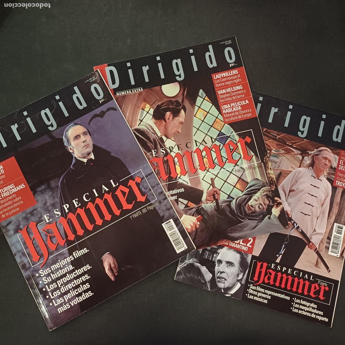 Cine: REVISTA DE CINE/DIRIGIDO POR/ESPECIAL HAMMER/N&ordm; 334-335-336.