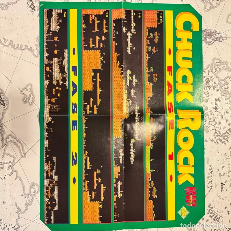Cine: P&oacute;ster Chuck Rock Fases 1 y 2