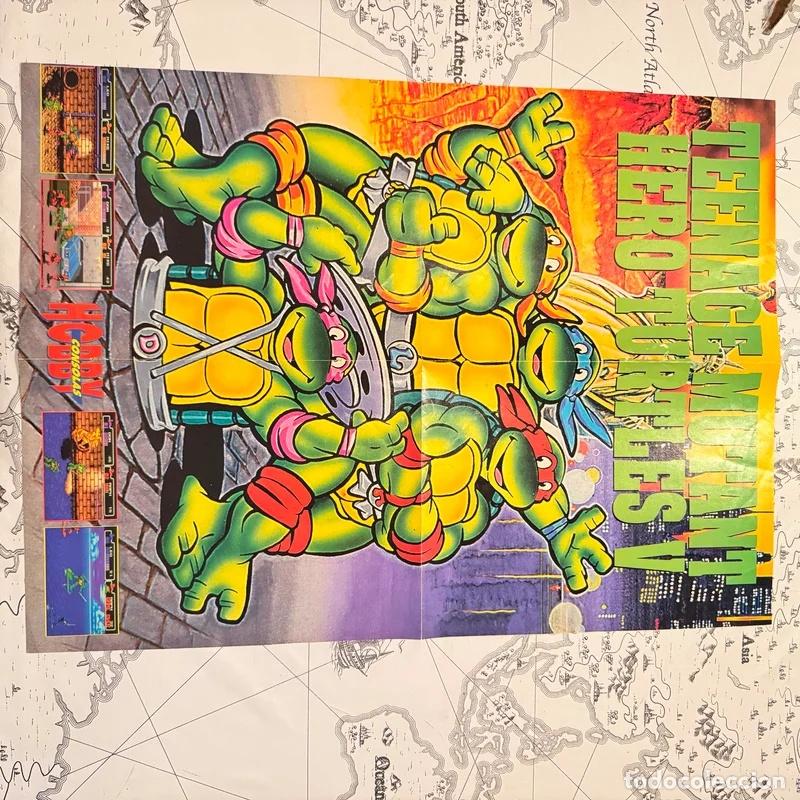 Cine: P&oacute;ster Teenage Mutant Ninja Turtles