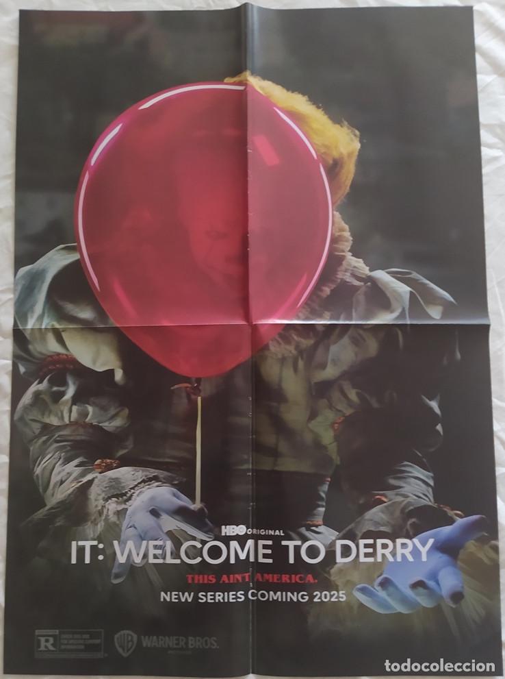 Cine: P&Oacute;STER DOBLE / IT : WELCOME TO DERRY (serie TV) + ISLA CALAVERA (Festival Canarias) (ver descripc.))