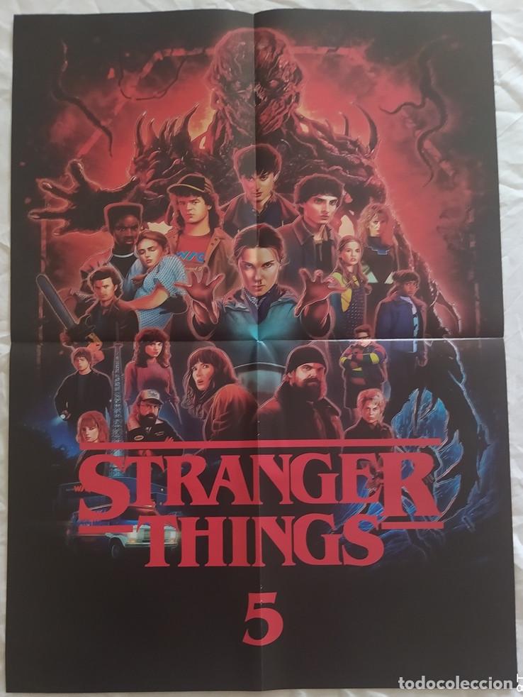 Cine: P&Oacute;STER DOBLE / STRANGER THINGS 5 (serie TV) + AVATAR: FUEGO Y CENIZA (ver descripci&oacute;n)