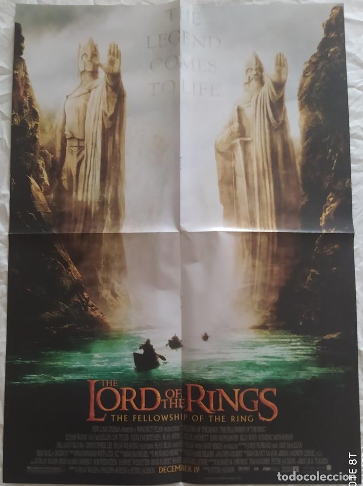 Cine: P&Oacute;STER DOBLE / EL SE&Ntilde;OR DE LOS ANILLOS: LA COMUNIDAD DEL ANILLO + VIVA MAR&Iacute;A (ver descripci&oacute;n)