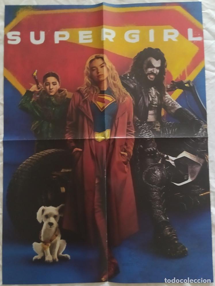 Cine: P&Oacute;STER DOBLE / SUPERGIRL + EL VAMPIRO LESTAT (serie TV) (ver descripci&oacute;n)