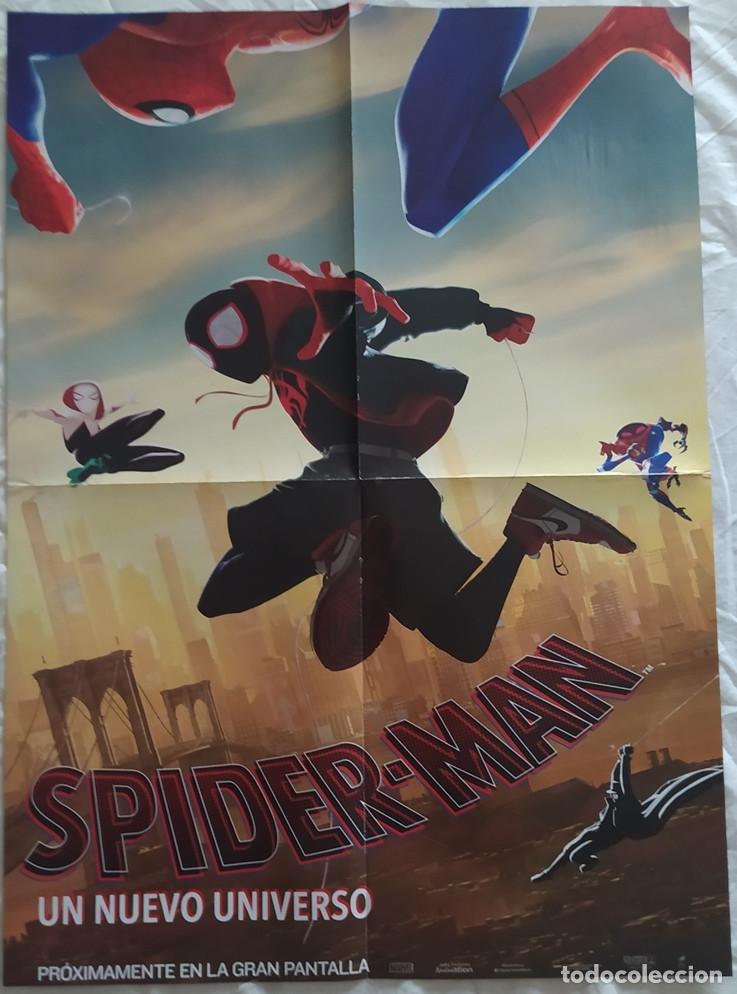 Cine: P&Oacute;STER DOBLE / SPIDER-MAN: UN NUEVO UNIVERSO + MALDICI&Oacute;N DE HILL HOUSE (serie TV) (ver descripci&oacute;n)