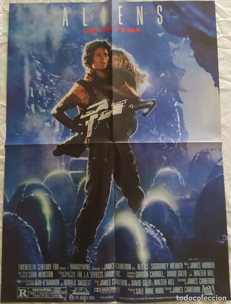 Cine: P&Oacute;STER DOBLE / ALIENS: EL REGRESO + DAWSON CRECE (serie TV) (ver descripci&oacute;n)