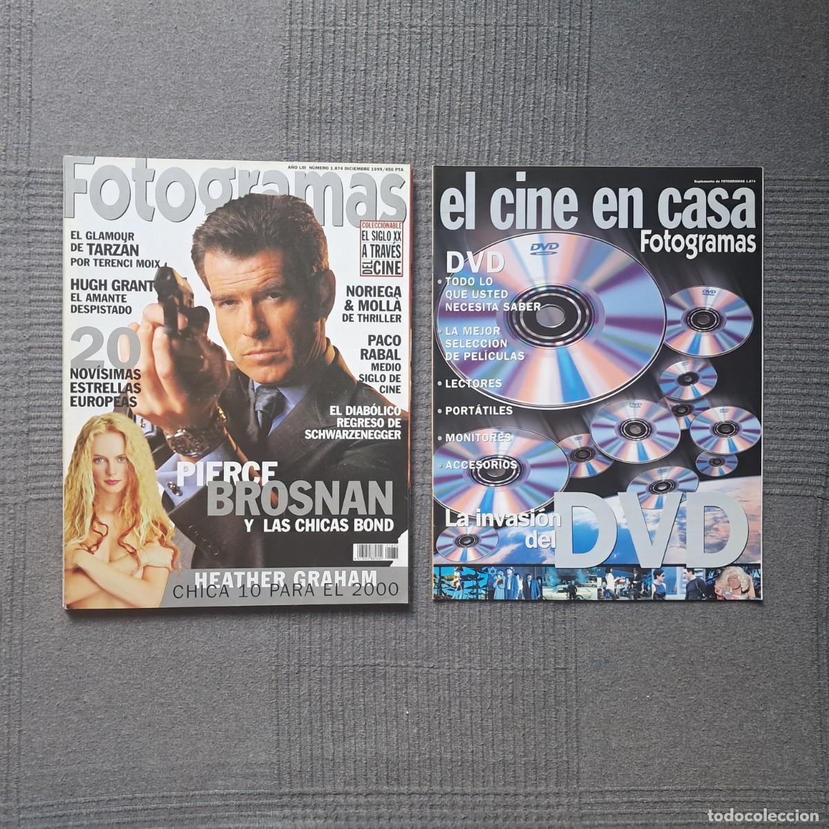 Cine: FOTOGRAMAS N&Uacute;MERO 1874, DICIEMBRE 1999. - PIERCE BROSNAN - HUGH GRANT - PACO RABAL -